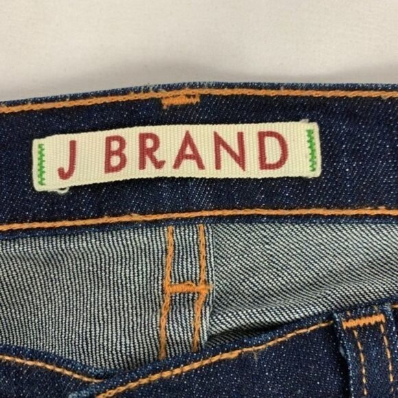 J Brand Womens Bootcut Jeans Size 28 Dark Wash Denim Made In USA - Picture 3 of 9
